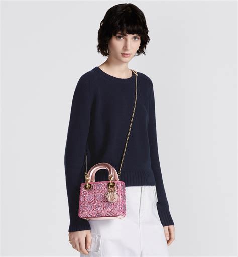 lady dior mini satin